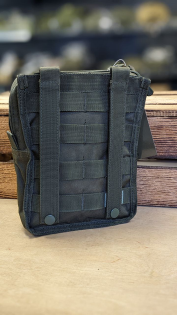 Подсумок Олива Mil-Tec MOLLE BELT POUCH LG OLIV (13487101) - изображение 3