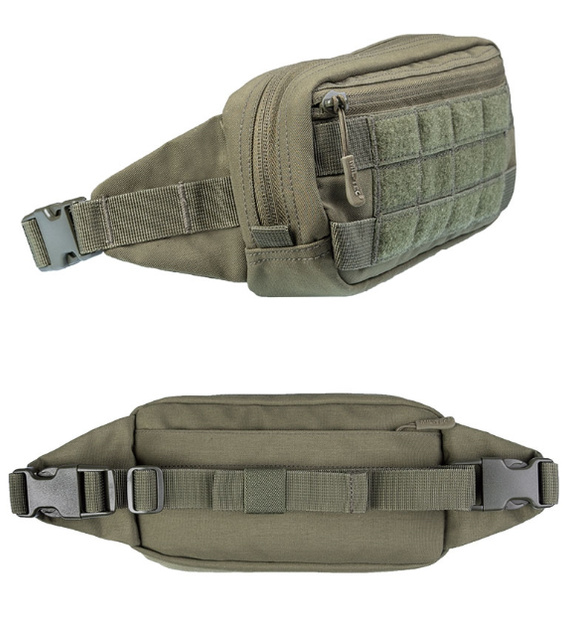 Сумка поясна Олива Mil-Tec GURTELTASCHE MOLLE OLIV (13512501) - изображение 4