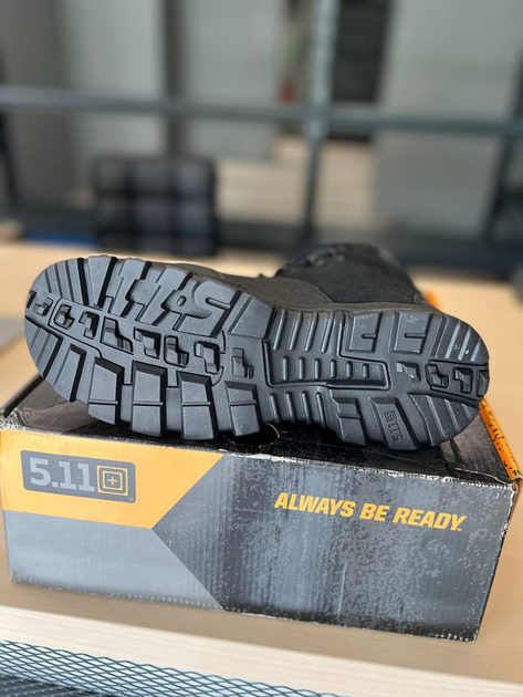 Черевики тактичні 40,5р Чорні 5.11 Tactical Xprt 8 Boot 40,5Р Black (12340-40-5) - изображение 4