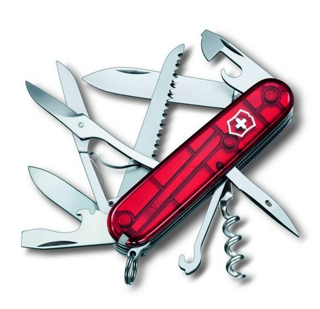 Складаний ніж Victorinox HUNTSMAN 1.3713.TB1 - зображення 1