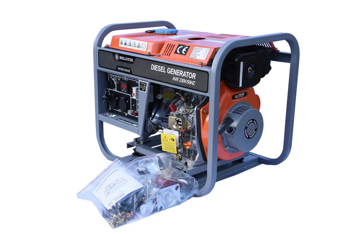 Дизельний генератор Hollster HHDE 3500E (з эл.стартером) - изображение 2