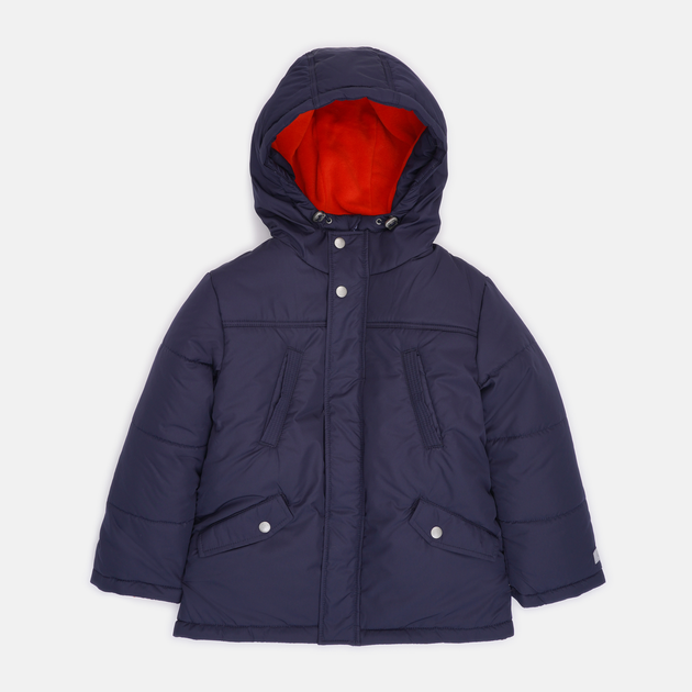 Акція на Дитяча зимова куртка для хлопчика Бембі КТ269-800 116 см від Rozetka
