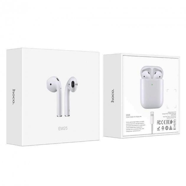 Наушники Bluetooth HOCO EW25 TWS Белый – низкие цены, кредит, оплата ...