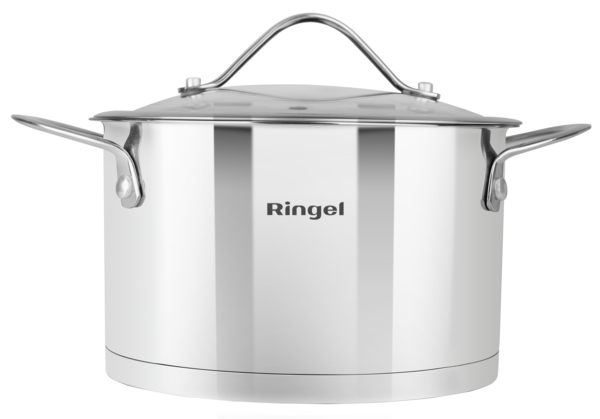 Кастрюля RINGEL FUSION 22 см 4.7л (RG 2020-22) - Фото 2 Кастрюля RINGEL FUSION 22 см 4.7л (RG 2020-22) - зображення 2