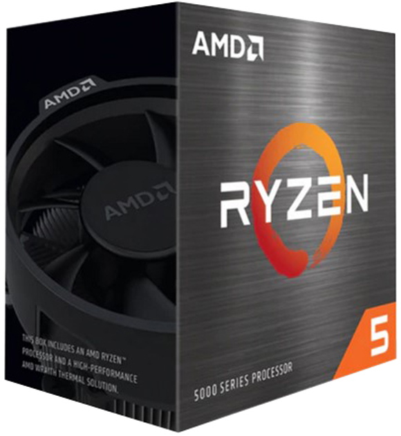 Procesor AMD Ryzen 5 5500 3.6GHz/16MB (100-100000457BOX) sAM4 BOX - obraz 1