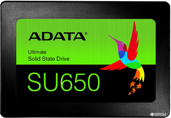 ADATA Ultimate SU650 960GB 2.5" SATA III 3D NAND TLC (ASU650SS-960GT-R) - зображення 1