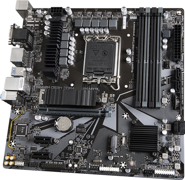Płyta główna Gigabyte B660M DS3H DDR4 (s1700, Intel B660, PCI-Ex16) - obraz 3