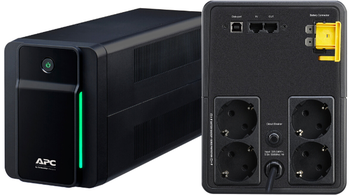APC Back-UPS 900W/1600VA USB Schuko (BX1600MI-GR) - obraz 4