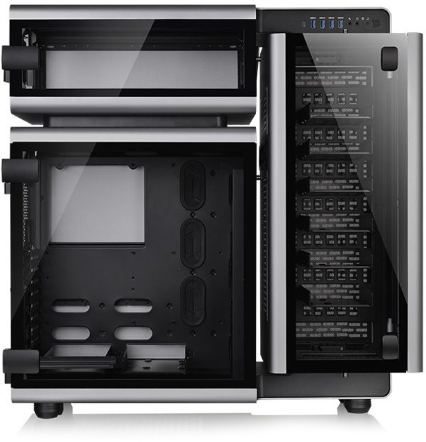 Thermaltake Level 20 Tempered Glass Edition z pełną obudową typu tower (CA-1J9-00F9WN-00) - obraz 2