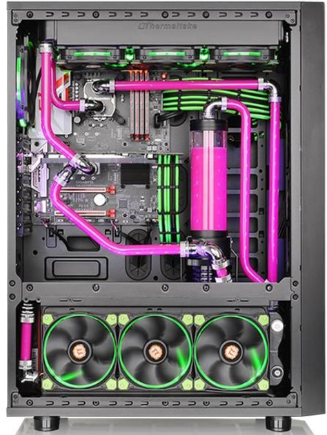 Zestaw rurek Thermaltake V-Tubler PETG Tube 5/8” (16 mm) OD 1000 mm 4 szt. (CL-W116-PL16TR-A) - obraz 6