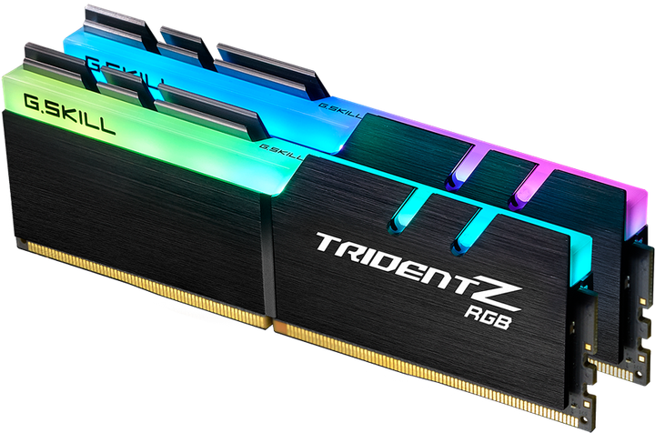 Оперативна пам'ять G.Skill DDR4-3200 65536 MB PC4-25600 (Kit of 2x32768) Trident Z RGB (F4-3200C16D-64GTZR) - зображення 1