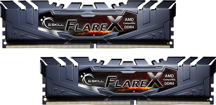 Оперативна пам'ять G.Skill DDR4-3200 32768MB PC4-25600 (Kit of 2x16384) Flare X (F4-3200C16D-32GFX) - зображення 2