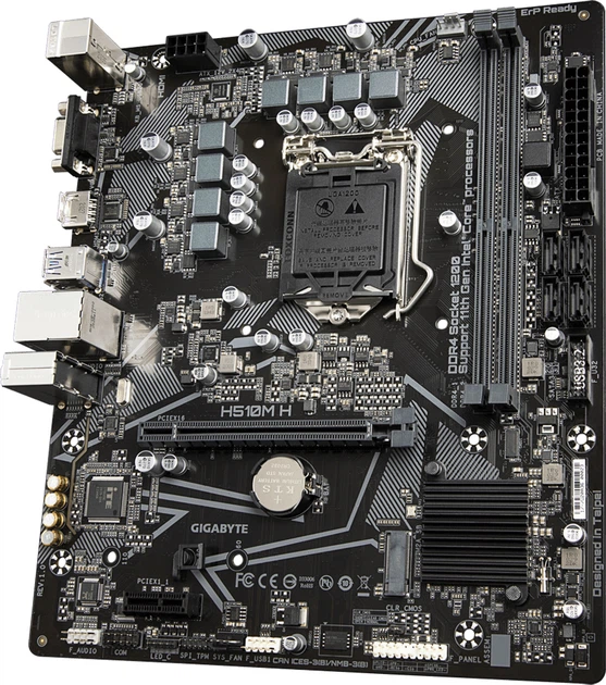 Płyta główna Gigabyte H510M H (s1200, Intel H510, PCI-Ex16) - obraz 2