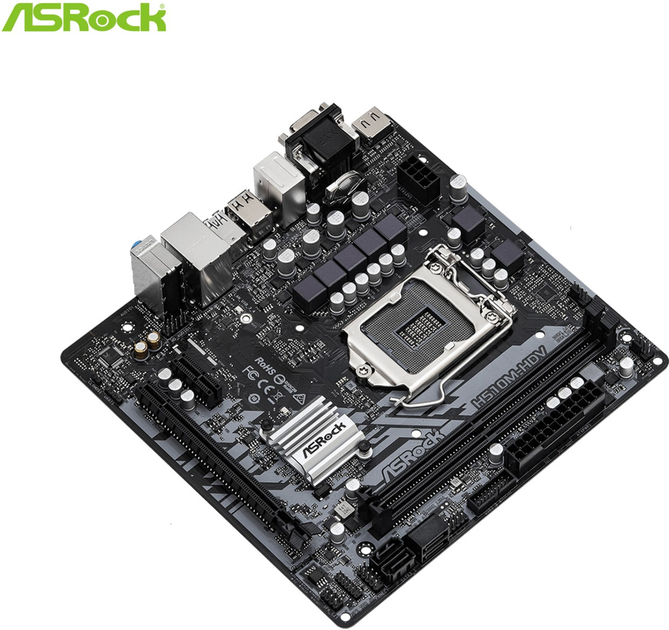 Материнська плата ASRock H510M-HDV R2.0 (s1200, Intel H510, PCI-Ex16) - зображення 3