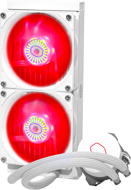 Chłodzenie wodne Cooler Master MasterLiquid ML240L V2 RGB (MLW-D24M-A18PC-RW) - obraz 5