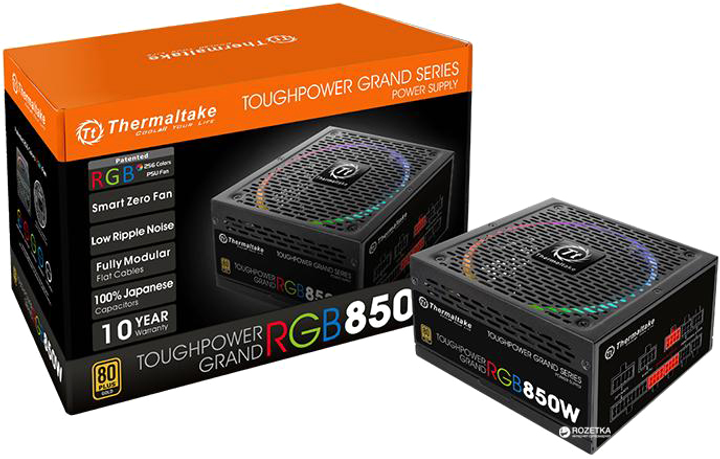 Thermaltake Toughpower Grand RGB 850W złoty (PS-TPG-0850FPCGEU-R) - obraz 6