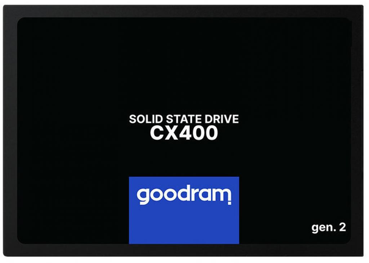 SSD диск Goodram CX400 Gen.2 256GB 2.5" SATAIII 3D NAND TLC (SSDPR-CX400-256-G2) - зображення 1