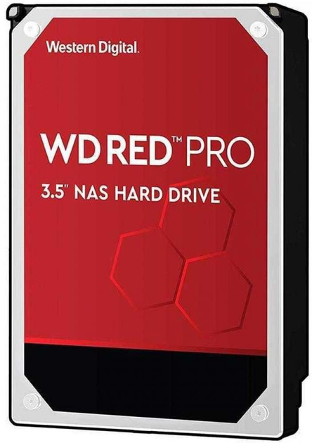 Dysk twardy Western Digital Red Pro NAS 10 TB 7200 obr./min 256 MB WD102KFBX 3.5 SATA III - obraz 1
