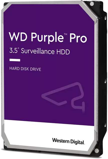Жорсткий диск Western Digital Purple Pro 10 TB 7200 rpm 256 MB WD101PURP 3.5 SATA III - зображення 2