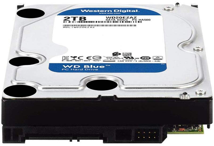 Dysk twardy Western Digital Blue 2TB 5400rpm 256MB WD20EZAZ 3,5" SATAIII - obraz 4