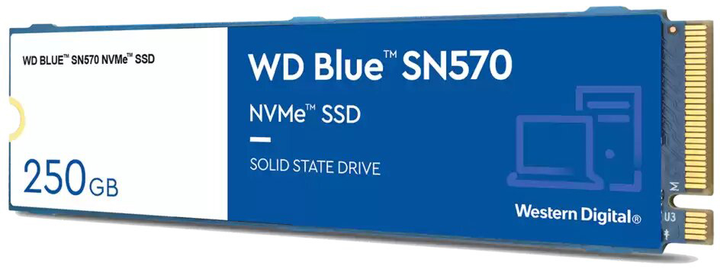 Dysk SSD Western Digital Blue SN570 250GB M.2 PCI-E 3.0 TLC (WDS250G3B0C) - obraz 3
