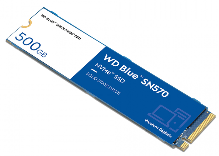 Dysk SSD Western Digital Blue SN570 500GB M.2 PCI-E 3.0 TLC (WDS500G3B0C) - obraz 3