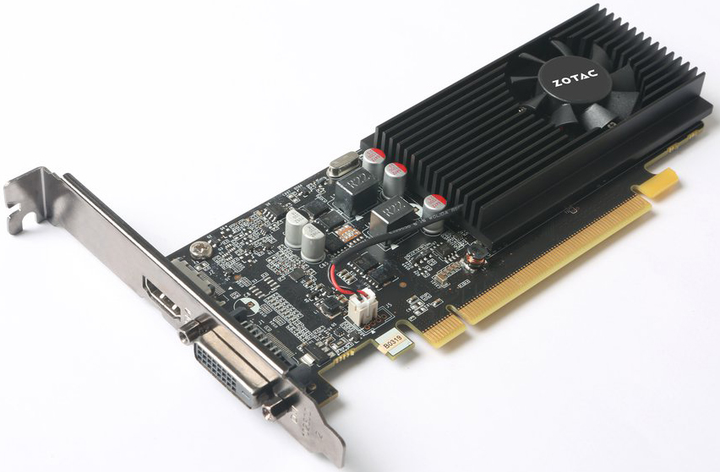 Karta graficzna Zotac PCI-Ex GeForce GT 1030 LP 2GB GDDR5 (64bit) (1227/6000) (DVI, HDMI) (ZT-P10300A-10L) - obraz 3