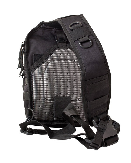 Рюкзак тактичний однолямковий KOMBAT UK Mini Molle Recon Shoulder Bag (kb-mmrsb-blk00001111) - изображение 2