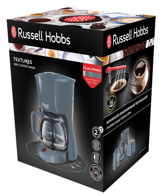 Ekspres do kawy przelewowy Russell Hobbs 22613-56 Tekstury - obraz 7