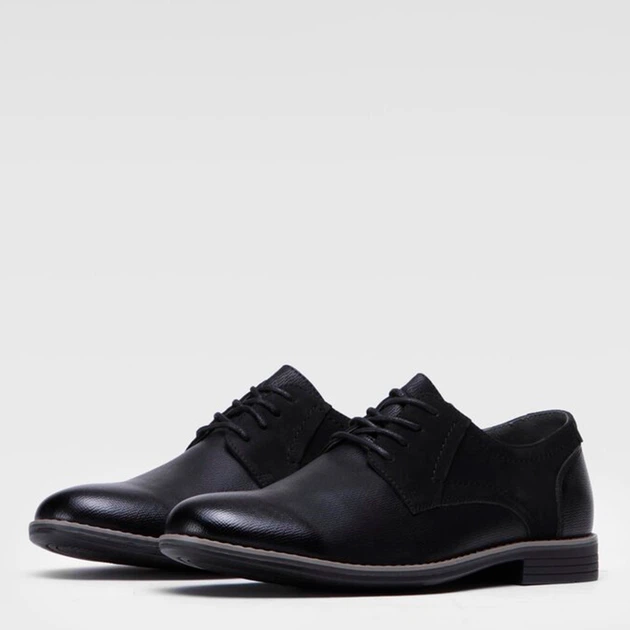 Чоловічі дербі Ottimo M16AW070-31 42 29.1 см Black (5904862484105) - зображення 2