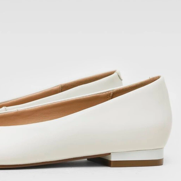 Жіночі балетки Lasocki Salia WFA1572-16Z 41 26.8 см White (5904862492650) - зображення 3