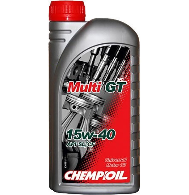 Моторное масло Chempioil Multi GT SAE 15w40 API SL/CF 1л – фото, отзывы ...