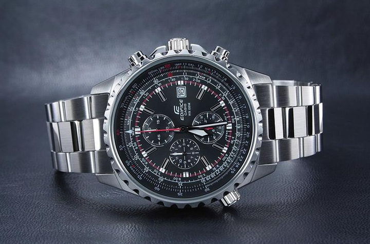 Наручные часы Casio EF-527D-1AVEF Серебро\Черный - изображение 2