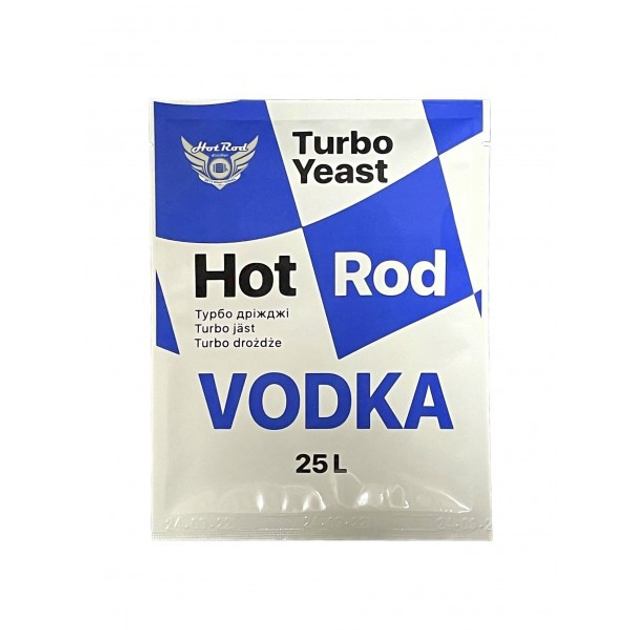Турбо дрожжи Hot Rod Vodka на 25 л (66г) – фото, отзывы, характеристики ...