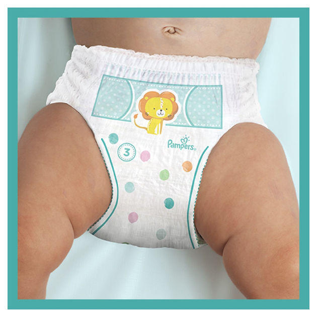 Pieluchomajtki Pampers Pants Rozmiar 3 (6-11 kg) 128 szt. (8006540069417) - obraz 3