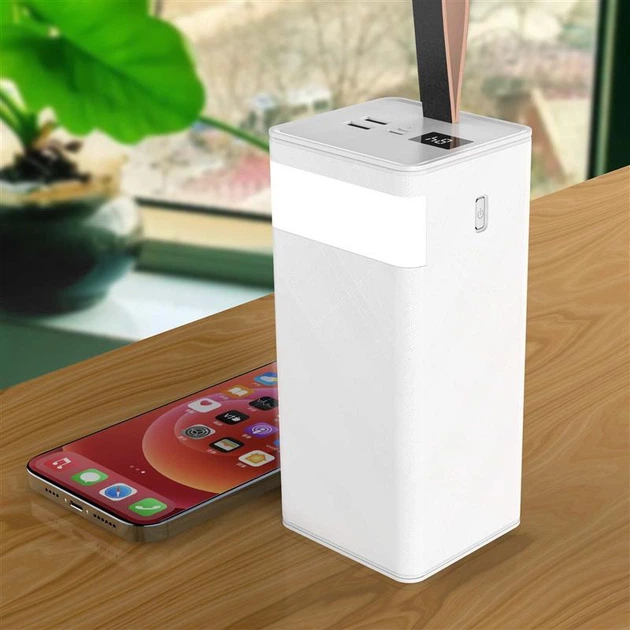 Універсальна мобільна батарея Sinko R5005 QC 50000mAh White (RB5-QC/UA-102891) - зображення 3