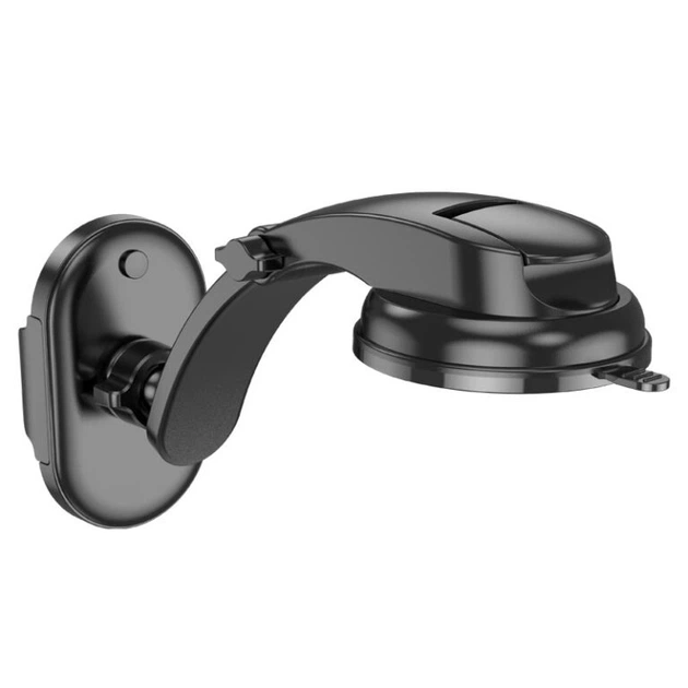 Автотримач для телефону BOROFONE BH73 Charm press type centre console car holder Black (6974443386318) - зображення 5