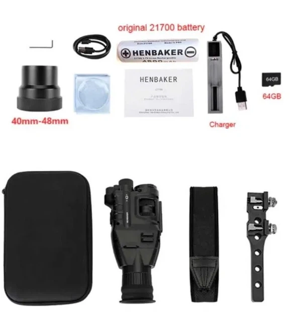 Приціл (монокуляр) нічного бачення Henbaker CY789 Night Vision до 400м з кріпленням - зображення 6