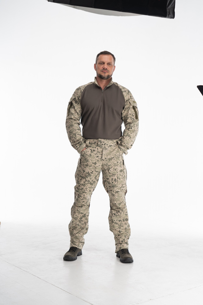 Костюм тактичний убакс та штани з наколінниками ріп-стоп XL - зображення 2