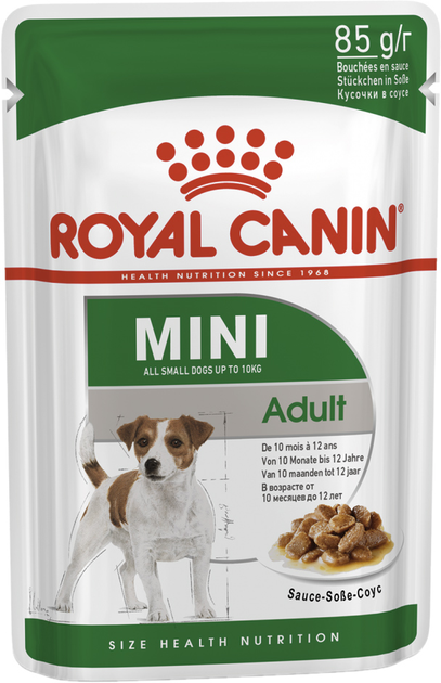 Вологий корм для собак Royal Canin Mini 12 пакетиків по 85 г (9003579008249) - зображення 2
