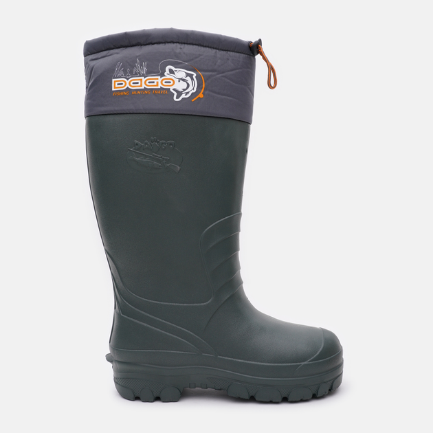 Мужские резиновые сапоги высокие зимние Dago Style M06-01gn 42 (26.6 см ...