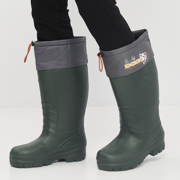 Мужские резиновые сапоги высокие зимние Dago Style M06-01gn 42 (26.6 см ...