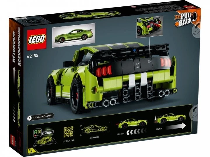 Конструктор LEGO Technic Ford Mustang Shelby 544 деталей (42138) - изображение 2