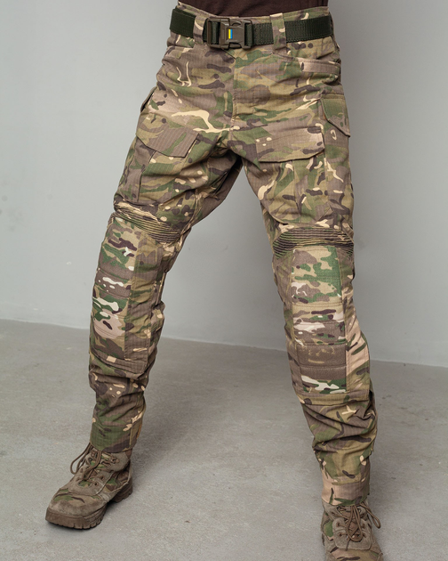 Женские штурмовые штаны UATAC Gen 5.2 (M) Мультикам FOREST (Лес) с наколенниками - изображение 2
