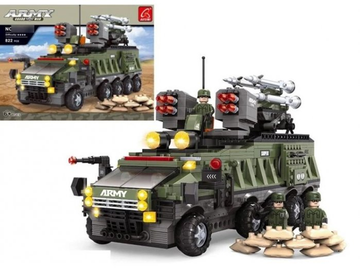Конструктор Военная техника, Ausini (22704), 822 дет. – игрушки с ...
