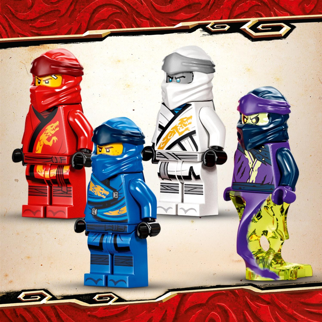 Конструктор LEGO Ninjago Дар Долі Вирішальна битва 147 деталей (71749) - зображення 6