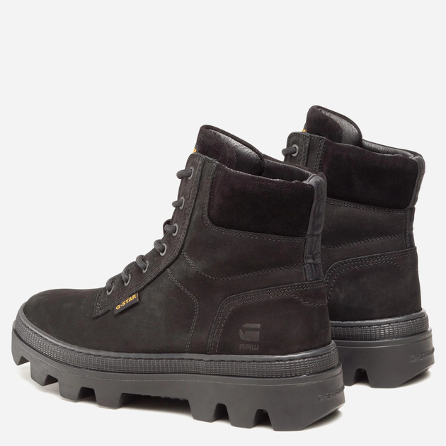 Trapery męskie zamszowe G-Star Raw Noxer Hgh Nub 2242-20814-0999 45 Czarne (8720656156631) - obraz 3