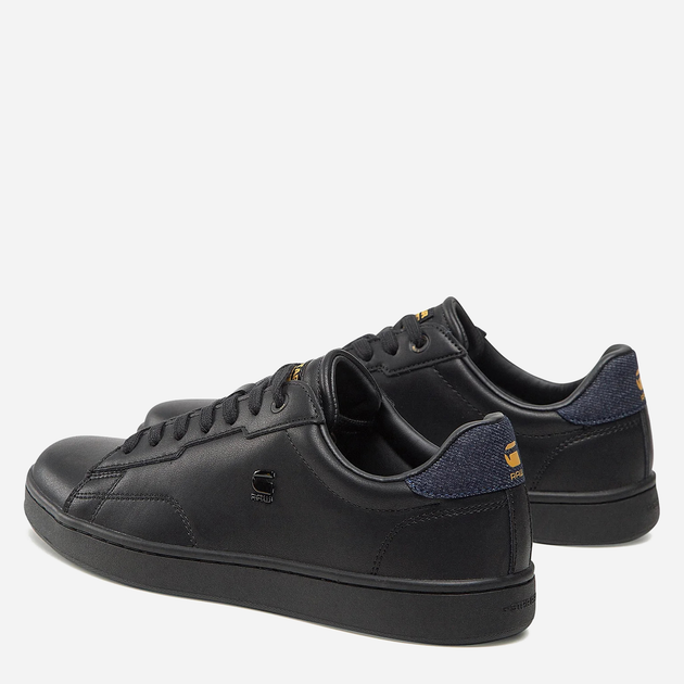 Чоловічі кеди низькі G-Star Raw Cadet Lea Dnm 2242-002521 44 Blk (8720656142498) - зображення 3