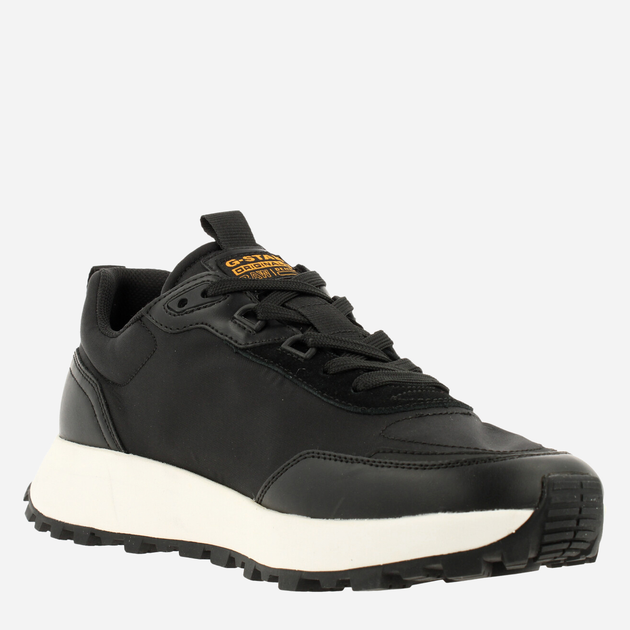 Чоловічі кросівки G-Star Raw Theq Run Lgo Mtc 2212-004516 41 Чорні (8720206639096) - зображення 3