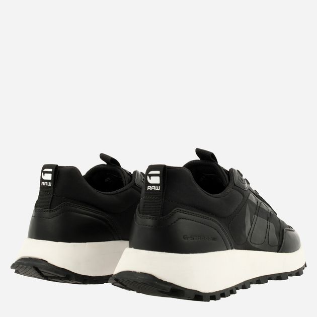 Чоловічі кросівки G-Star Raw Theq Run Lgo Mtc 2212-004516 41 Чорні (8720206639096) - зображення 5